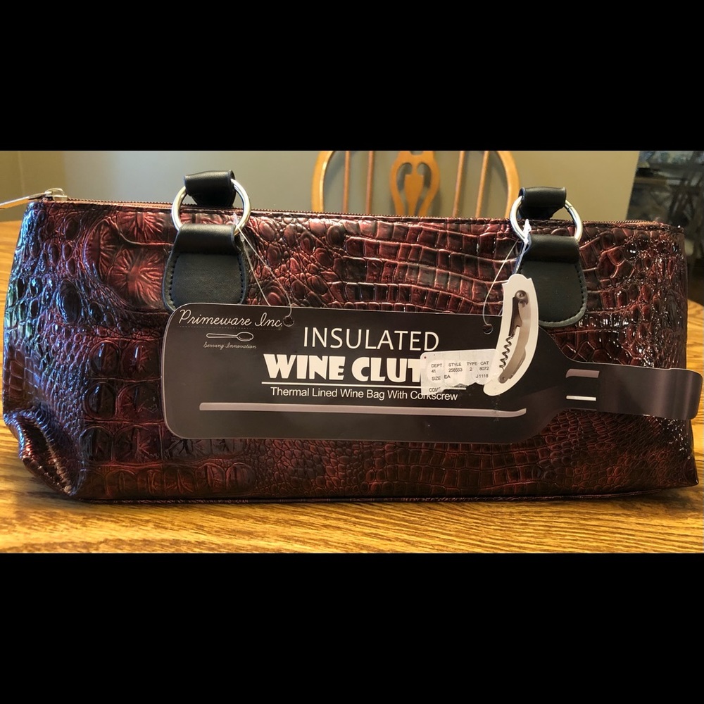 Thermal Lined Purse… Wine Bottle Holder